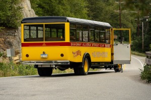 Skagway-Exkursion ORIGINAL STREET CAR